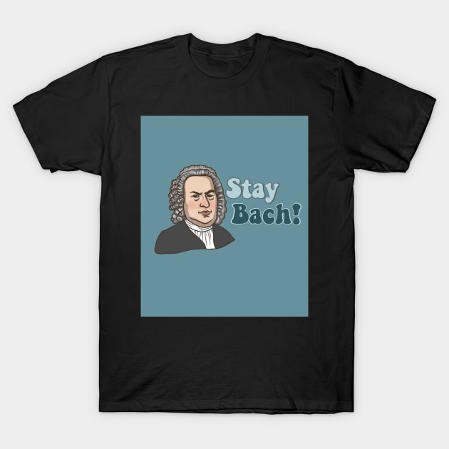 JS Bach Mask T-Shirt by KatiaMart